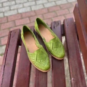 Green Huaraches - The mexican slides